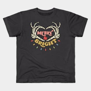 merry & bright Kids T-Shirt